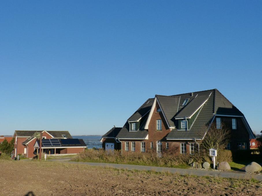 Haus Nordlicht Ferienwohnung *Auer Lun* 네벨 외부 사진